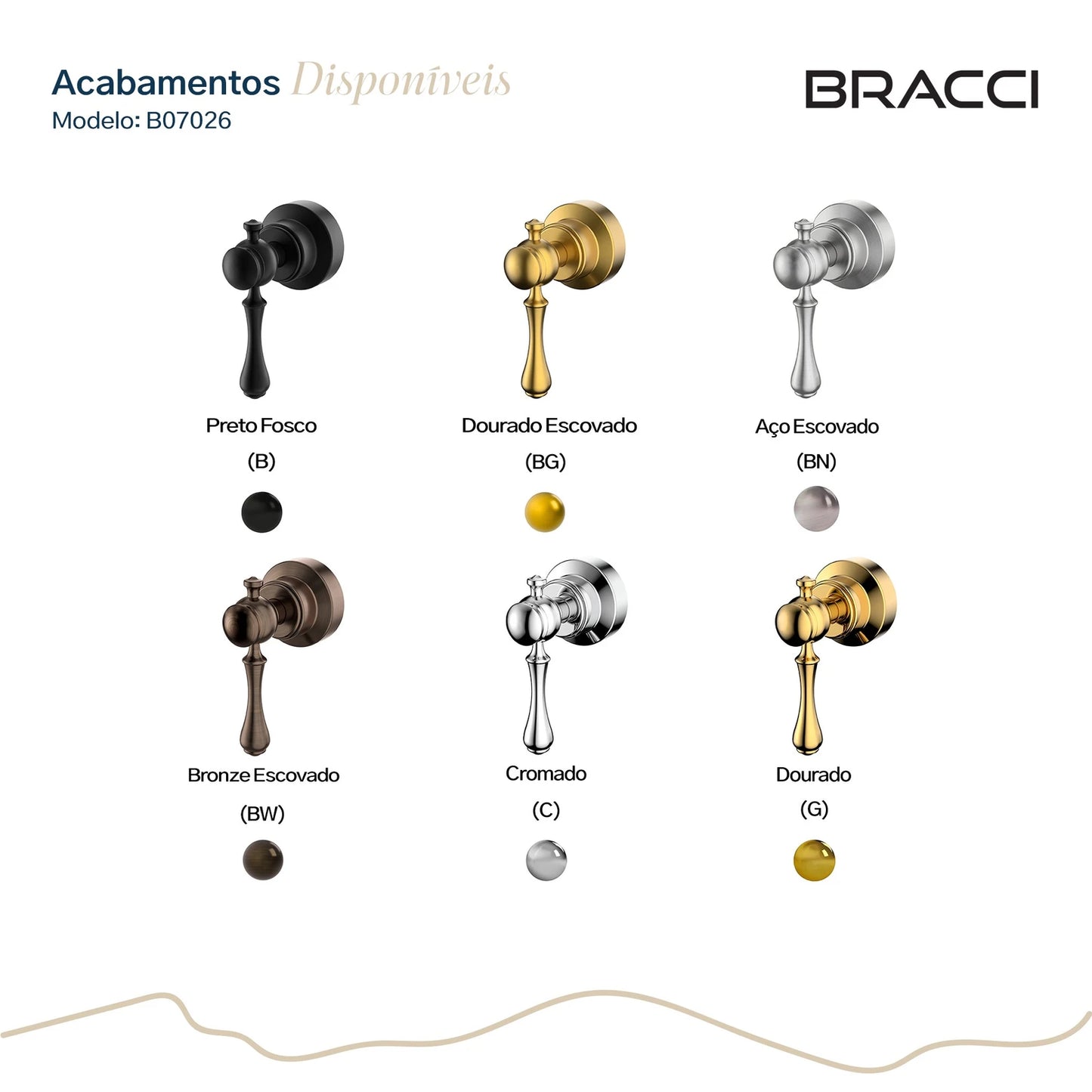 ACABAMENTO DE REGISTRO ST CLAIRE CROMADO