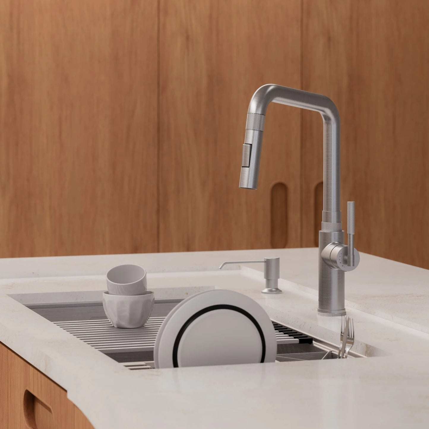 CUBA DE COZINHA WORKSTATION 90CM AÇO INOX