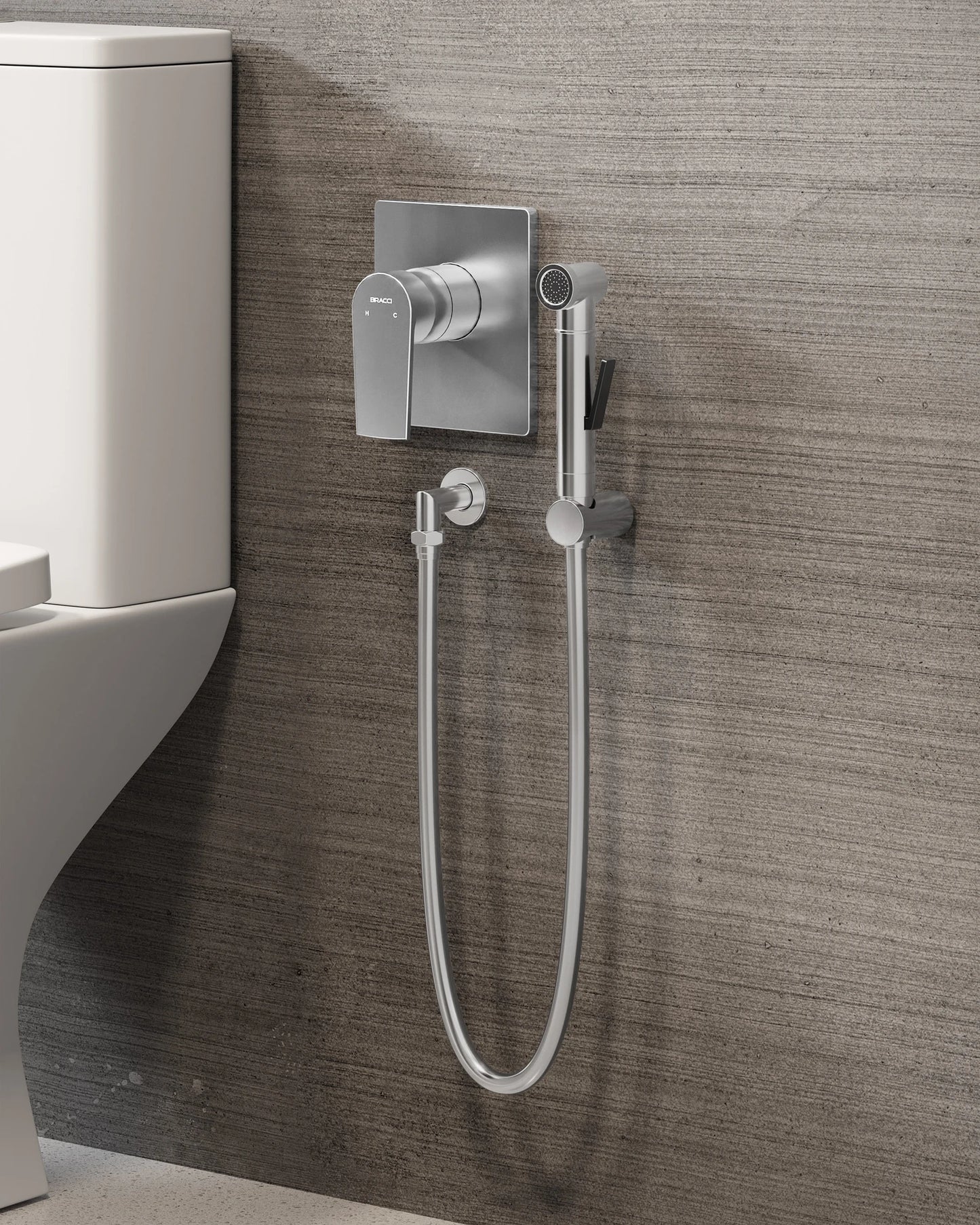 ACABAMENTO MONOCOMANDO DUCHA HIGIÊNICA CROMADO