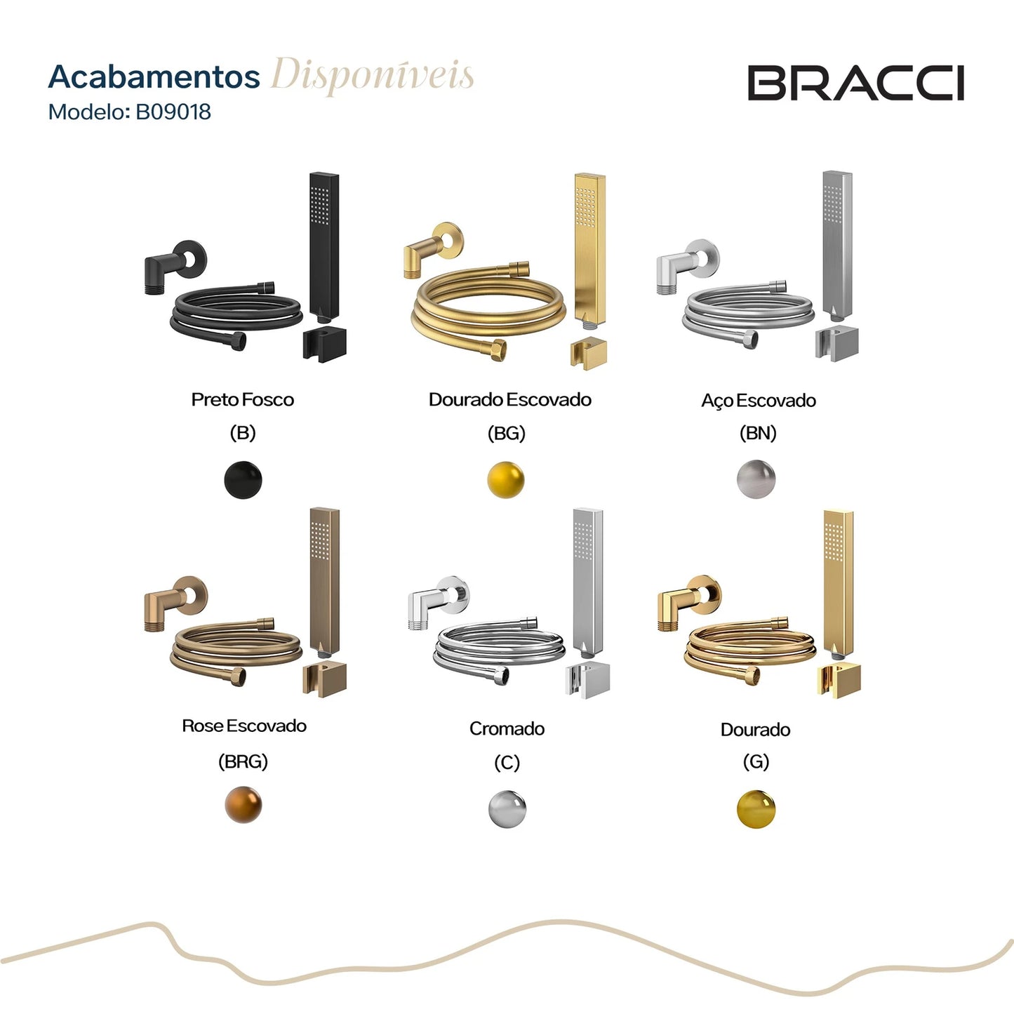 KIT DESVIADOR CHUVEIRO DE TETO MODERNO AÇO ESCOVADO