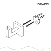 GANCHO SIMPLES CROMADO VERCCI