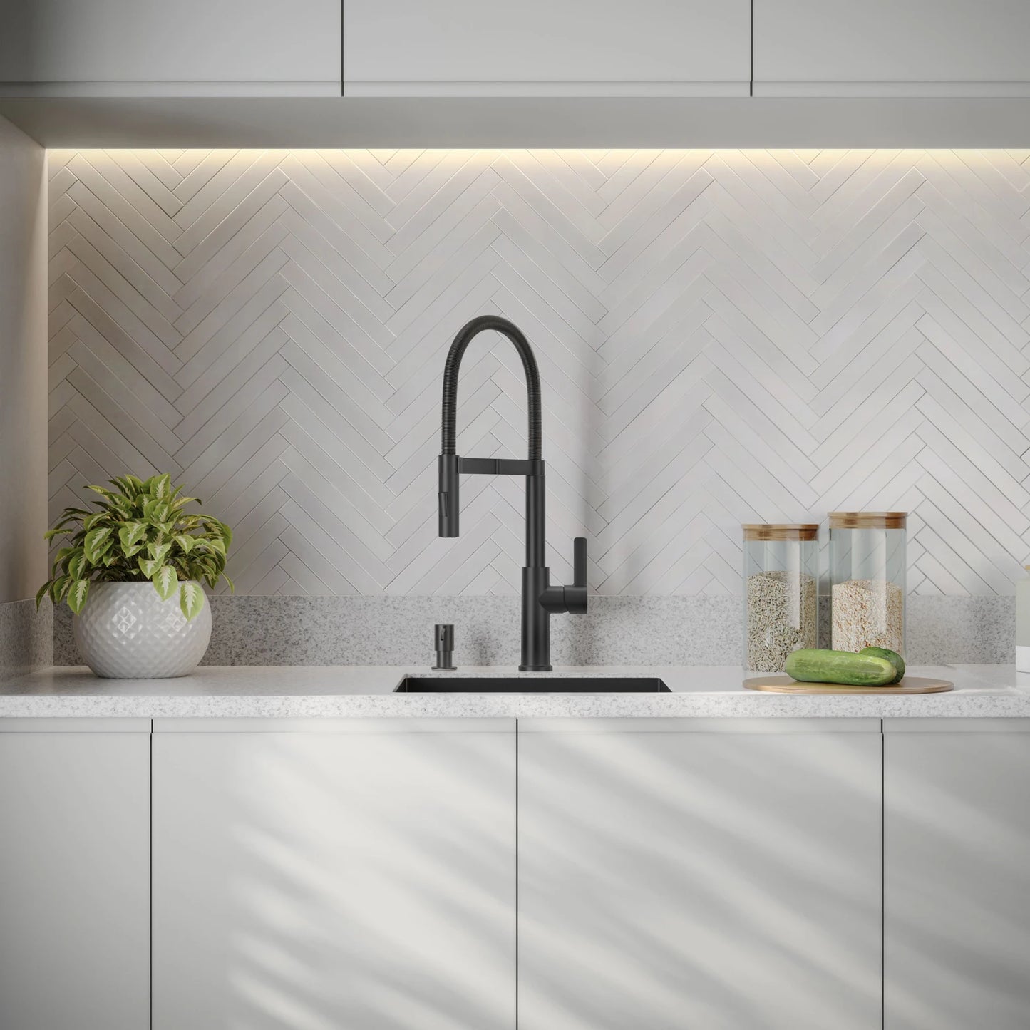 TORNEIRA MONOCOMANDO Q/F LA BELLE SPRING PRETO