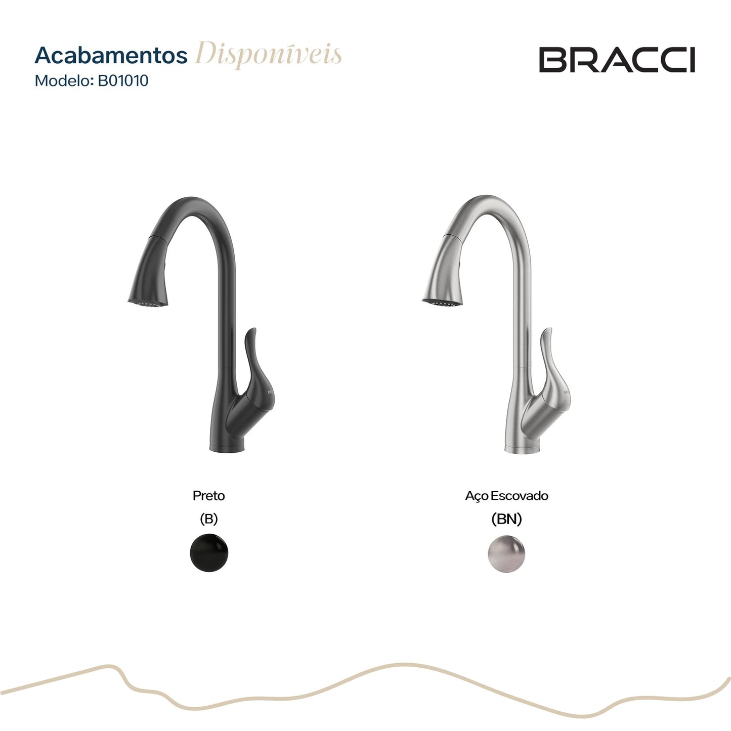 TORNEIRA MONOCOMANDO Q/F ST LOUISE PRETO