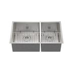 CUBA DE COZINHA DUPLA 84 CM
