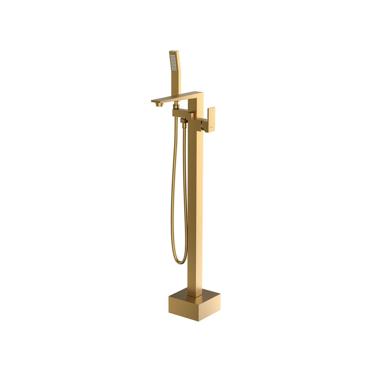 TORNEIRA MONOCOMANDO Q/F PARA BANHEIRAS DOURADO ESCOVADO