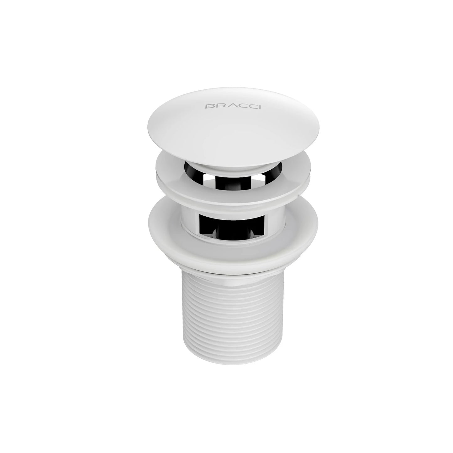 VÁLVULA DE ESCOAMENTO BRANCA COM LADRÃO