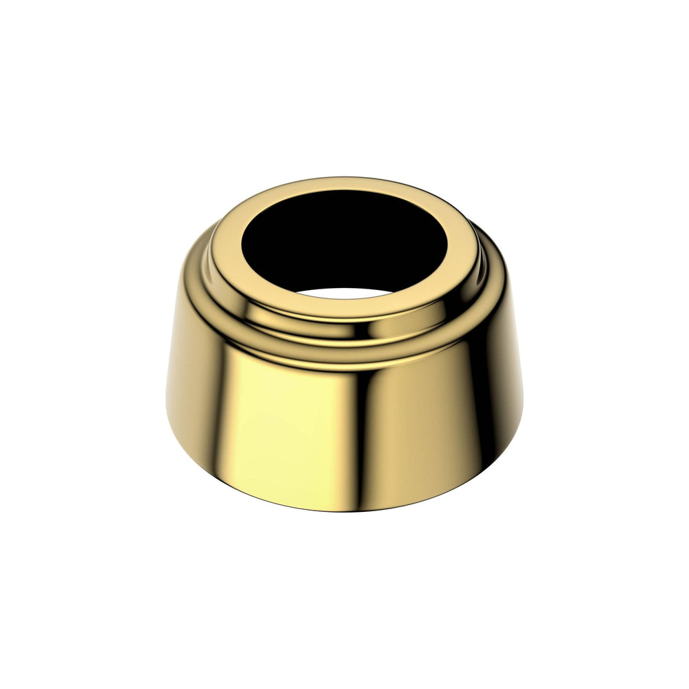 CANOPLA REDONDA ACABAMENTO DE REGISTRO DOURADO 30MM