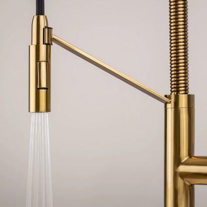 TORNEIRA MONOCOMANDO Q/F CELINE DOURADO ESCOVADO