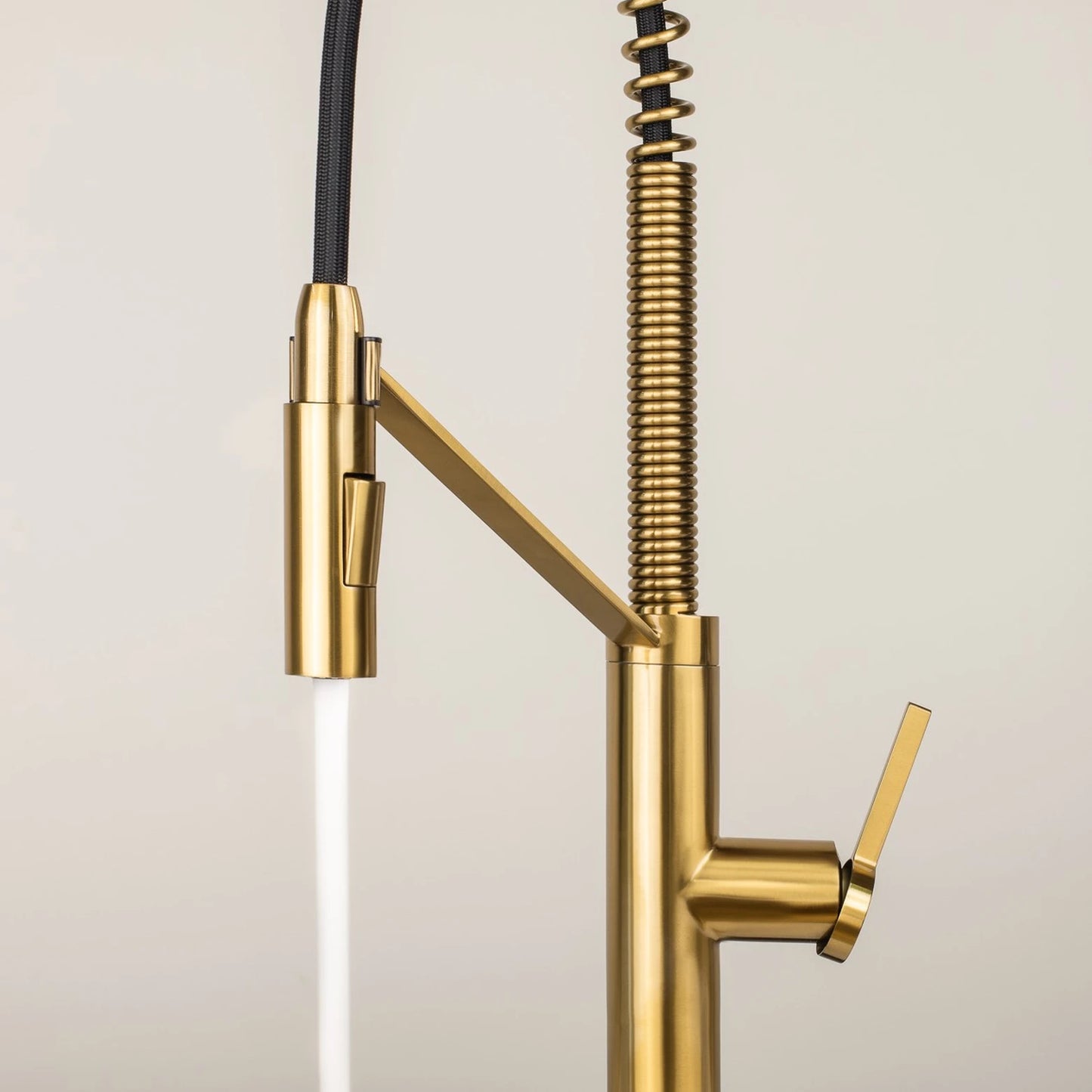 TORNEIRA MONOCOMANDO Q/F CELINE DOURADO ESCOVADO