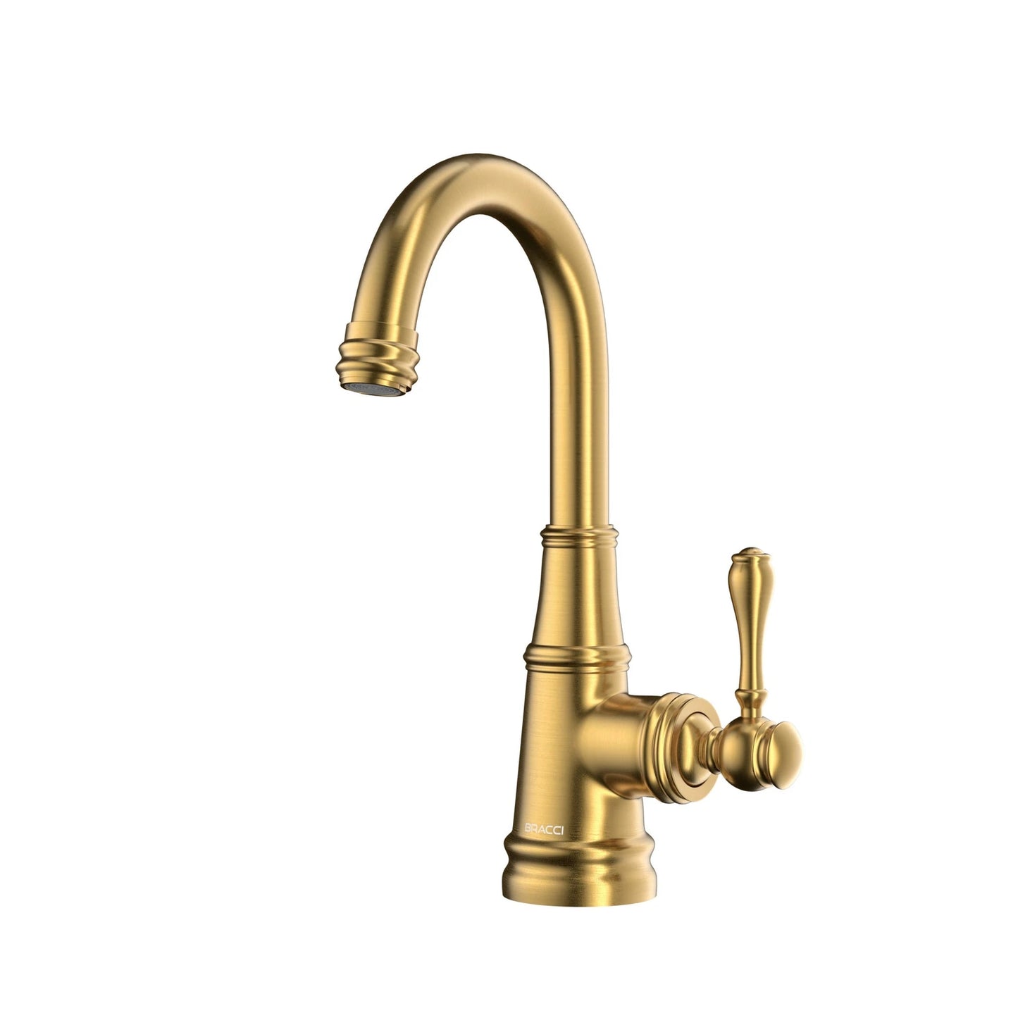 TORNEIRA MONOCOMANDO Q/F ST CLAIRE DOURADO ESCOVADO