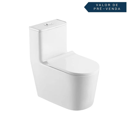 BACIA SANITÁRIA MONOBLOCO RIVA BRANCA