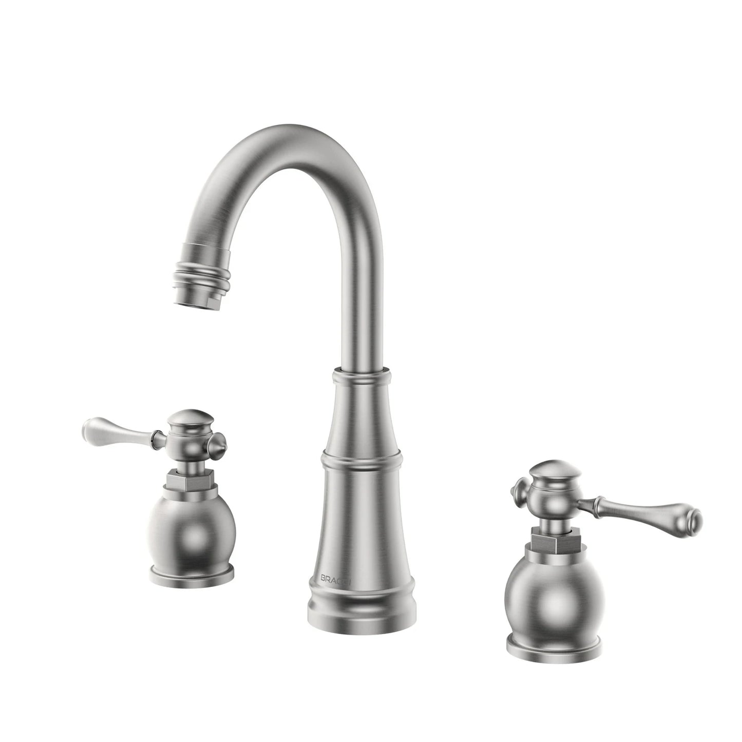 TORNEIRA DUPLO COMANDO Q/F ST CLAIRE AÇO ESCOVADO