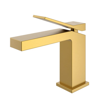 TORNEIRA MONOCOMANDO Q/F NEW VERCCI DOURADO ESCOVADO