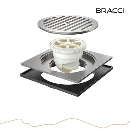 RALO 15X15 AÇO ESCOVADO