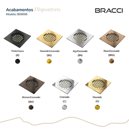 RALO 15X15 BRONZE ESCOVADO