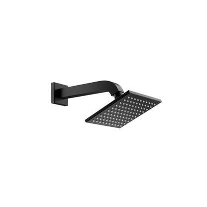 CHUVEIRO QUADRADO 15X15 PRETO