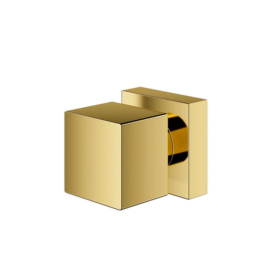 ACABAMENTO DE REGISTRO QUADRADO DOURADO