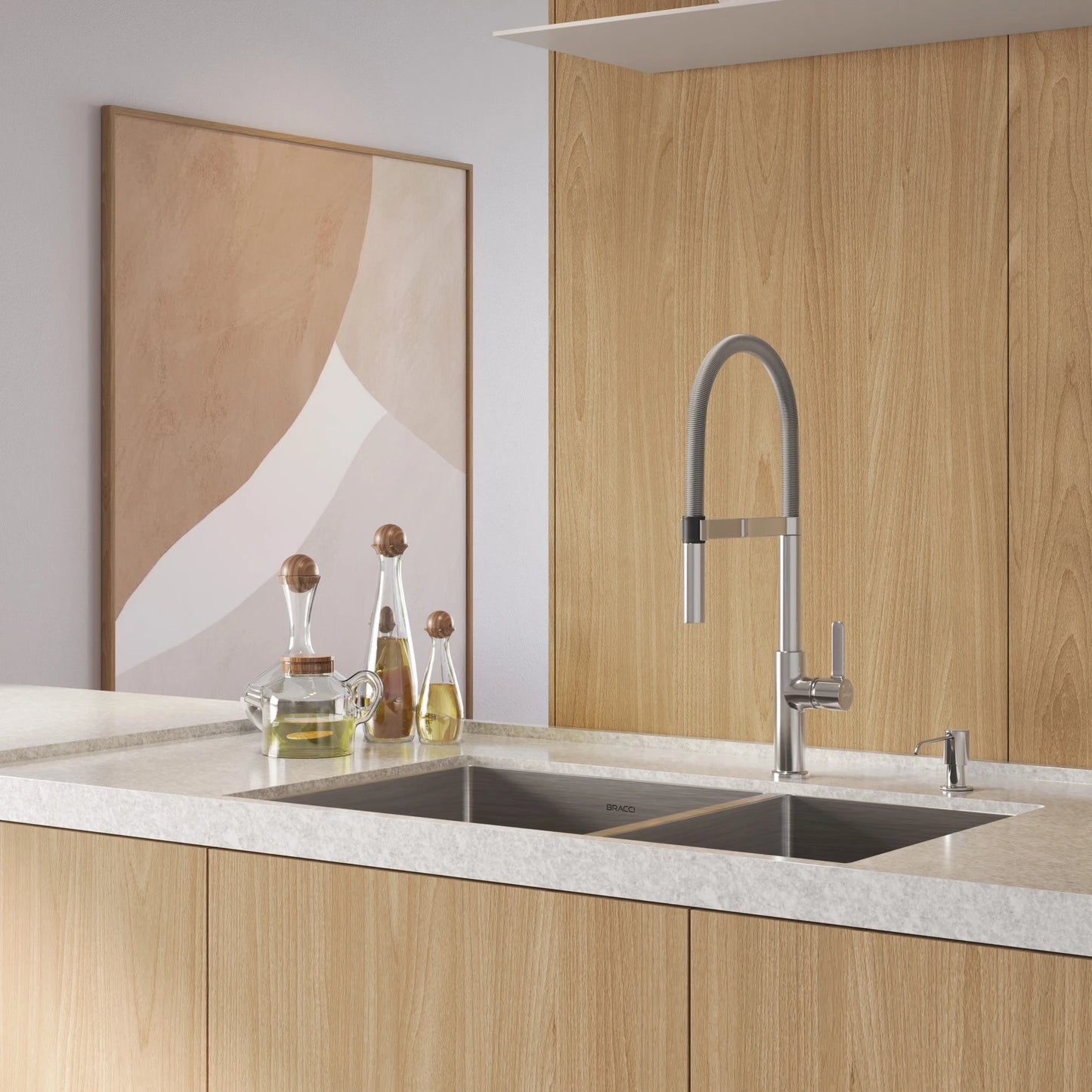 TORNEIRA MONOCOMANDO Q/F LA BELLE SPRING CROMADO