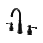 MISTURADOR DUPLO COM PRETO FOSCO ST CLAIRE PVD