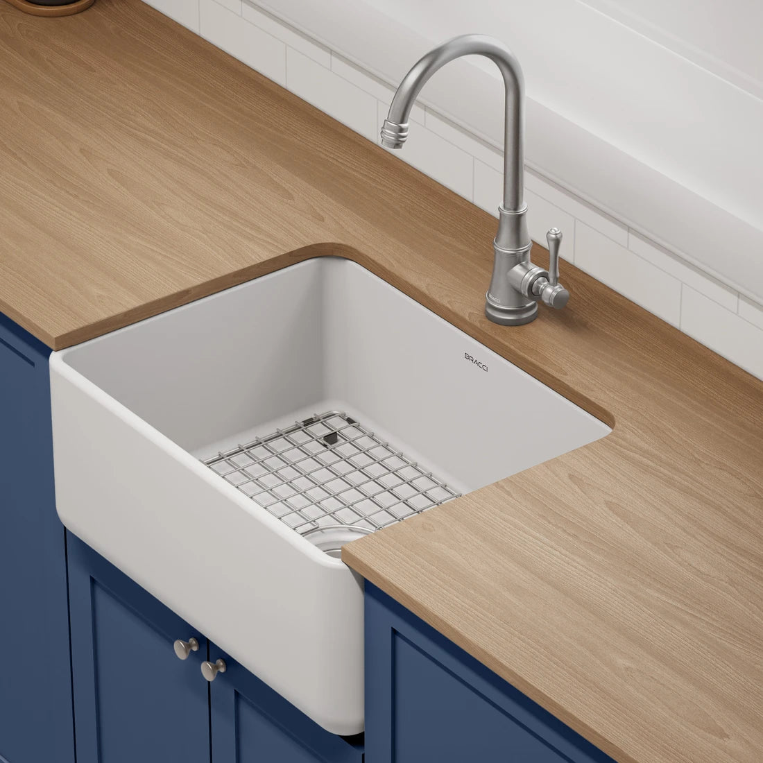 TORNEIRA MONOCOMANDO Q/F ST CLAIRE AÇO ESCOVADO