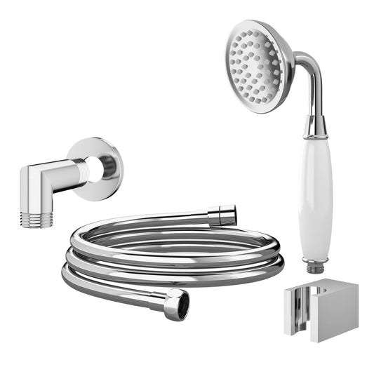 KIT DESVIADOR CHUVEIRO DE TETO CLÁSSICO CROMADO