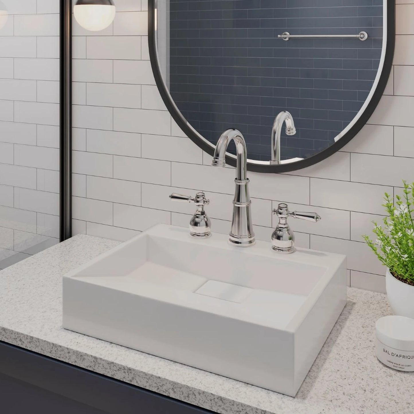 TORNEIRA DUPLO COMANDO Q/F ST CLAIRE CROMADO