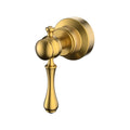 ACABAMENTO DE REGISTRO ST CLAIRE DOURADO ESCOVADO