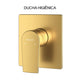 ACABAMENTO MONOCOMANDO DE DUCHA HIGIÊNICA DOURADO ESCOVADO