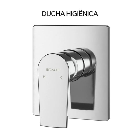 ACABAMENTO MONOCOMANDO DUCHA HIGIÊNICA CROMADO