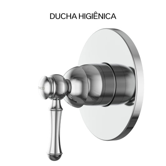 ACABAMENTO MONOCOMANDO DUCHA HIGIÊNICA CLÁSSICO CROMADO