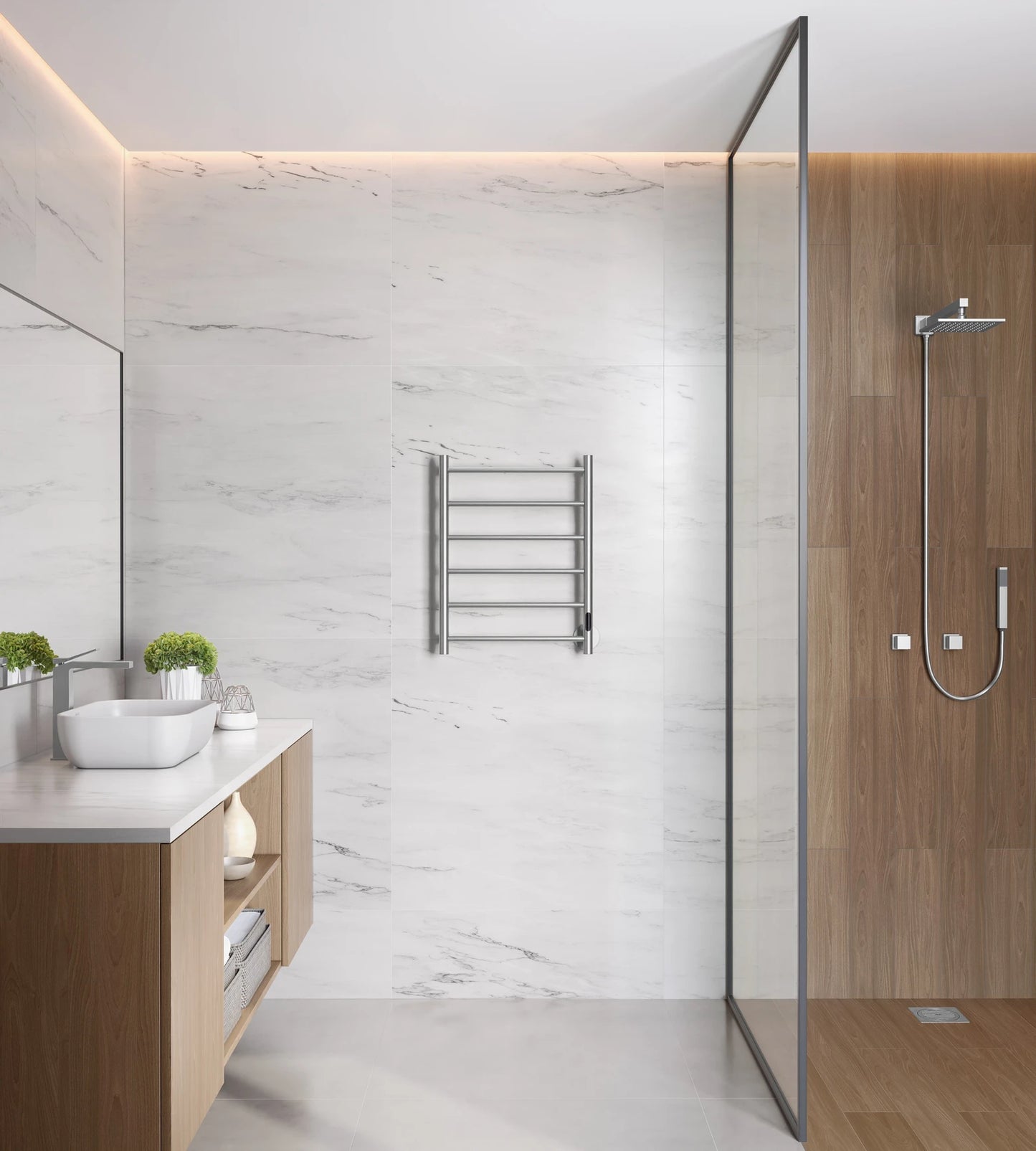 TOALHEIRO TÉRMICO AÇO ESCOVADO