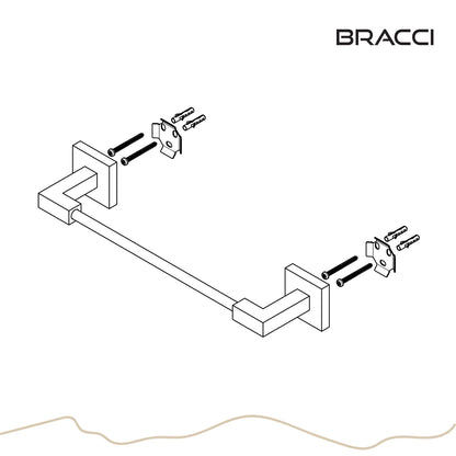 TOALHEIRO ROSTO GRAFITE ESCOVADO VERCCI