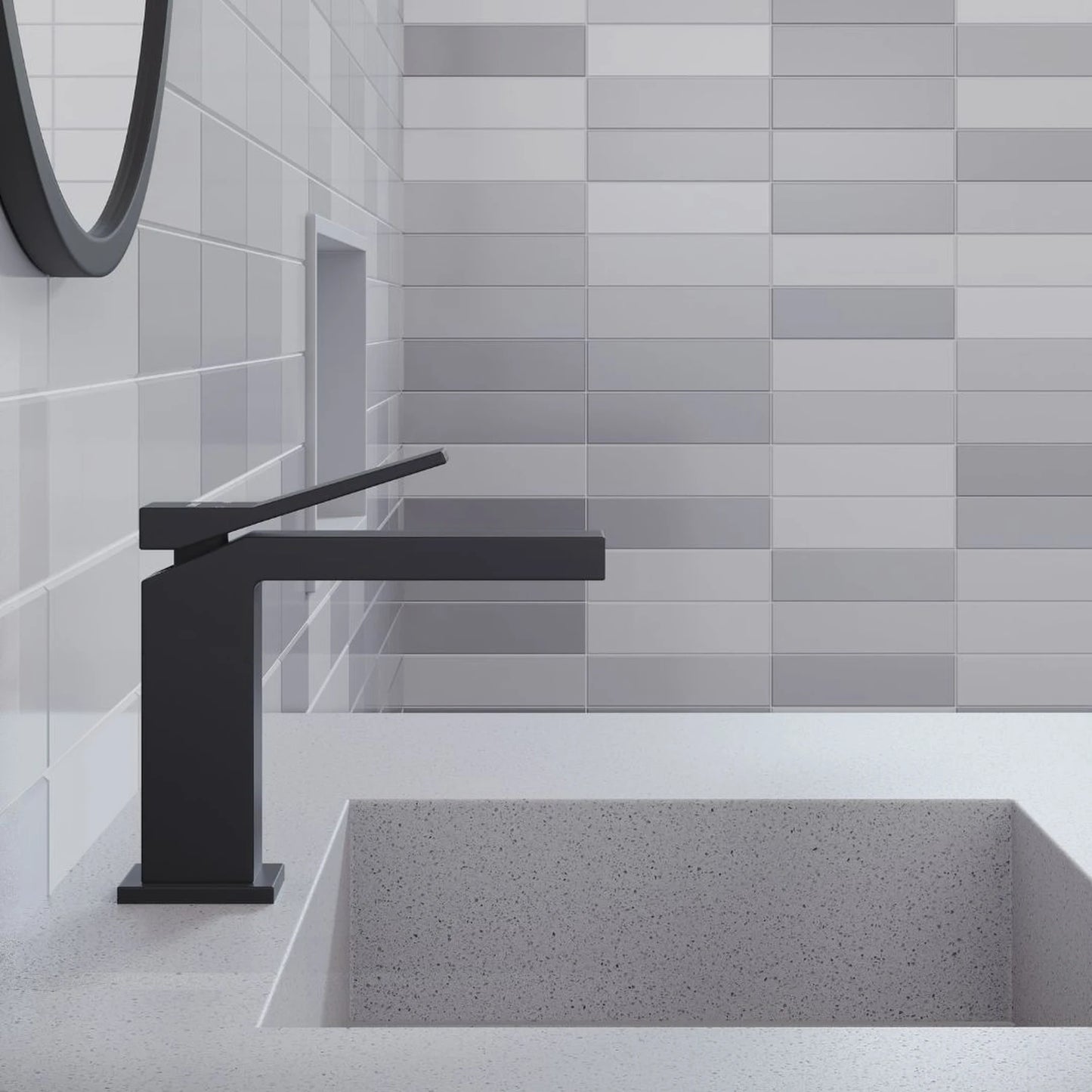 TORNEIRA MONOCOMANDO Q/F NEW VERCCI PRETO