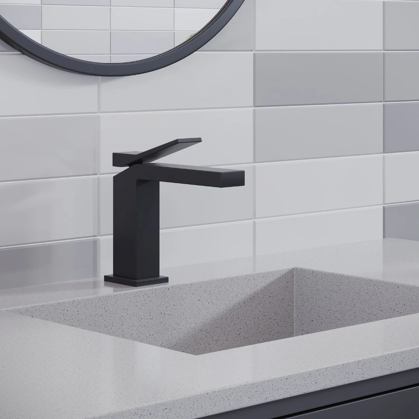 TORNEIRA MONOCOMANDO Q/F NEW VERCCI PRETO