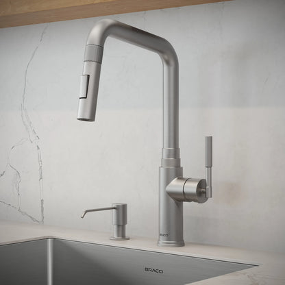 TORNEIRA MONOCOMANDO Q/F ALLURE AÇO ESCOVADO