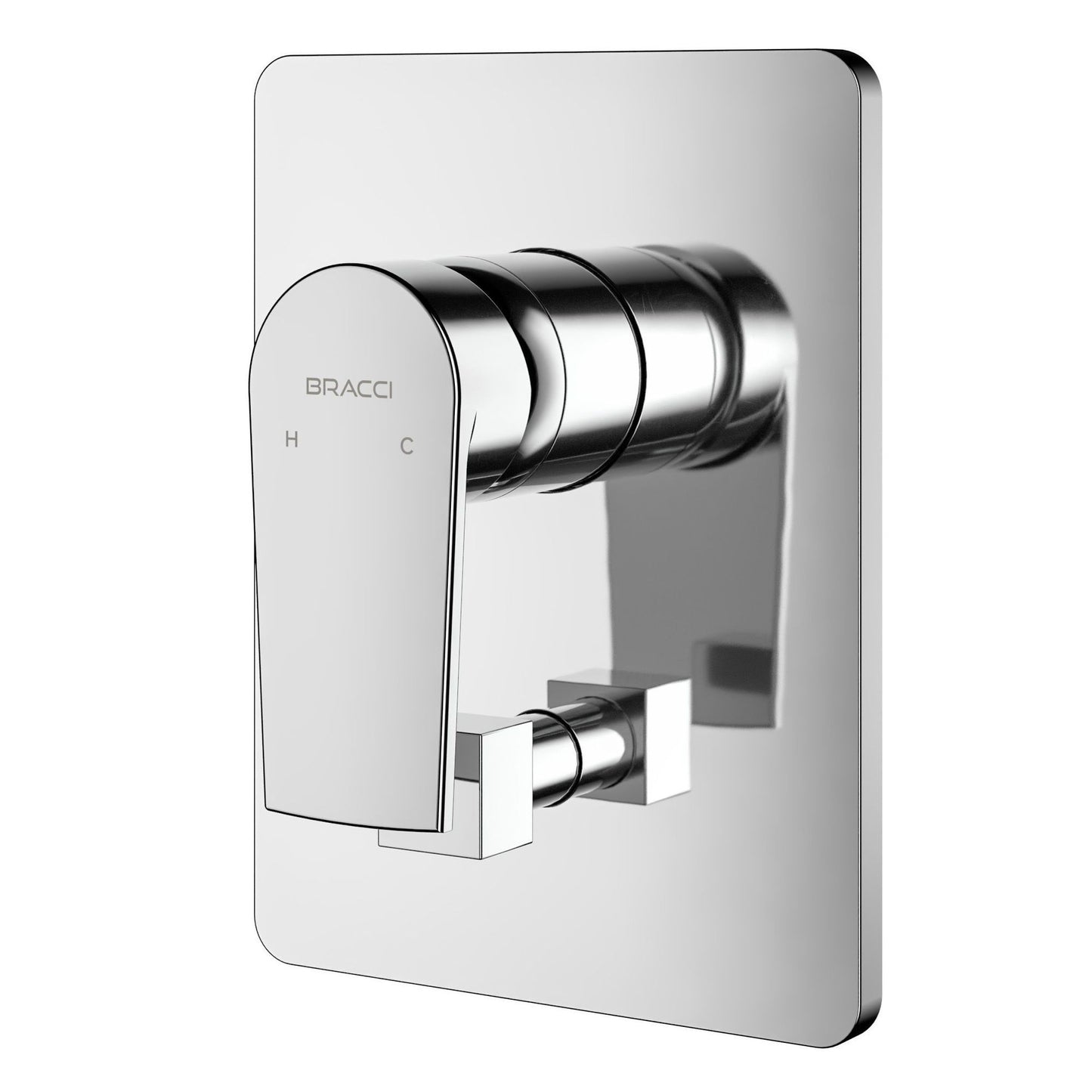 ACABAMENTO MONOCOMANDO CHUVEIRO COM DESVIADOR CROMADO