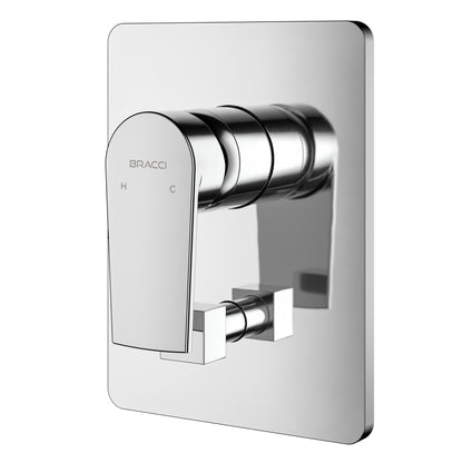 ACABAMENTO MONOCOMANDO CHUVEIRO COM DESVIADOR CROMADO