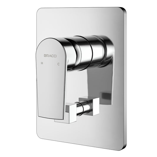 ACABAMENTO MONOCOMANDO CHUVEIRO COM DESVIADOR CROMADO