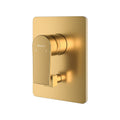 ACABAMENTO MONOCOMANDO CHUVEIRO COM DESVIADOR DOURADO ESCOVADO