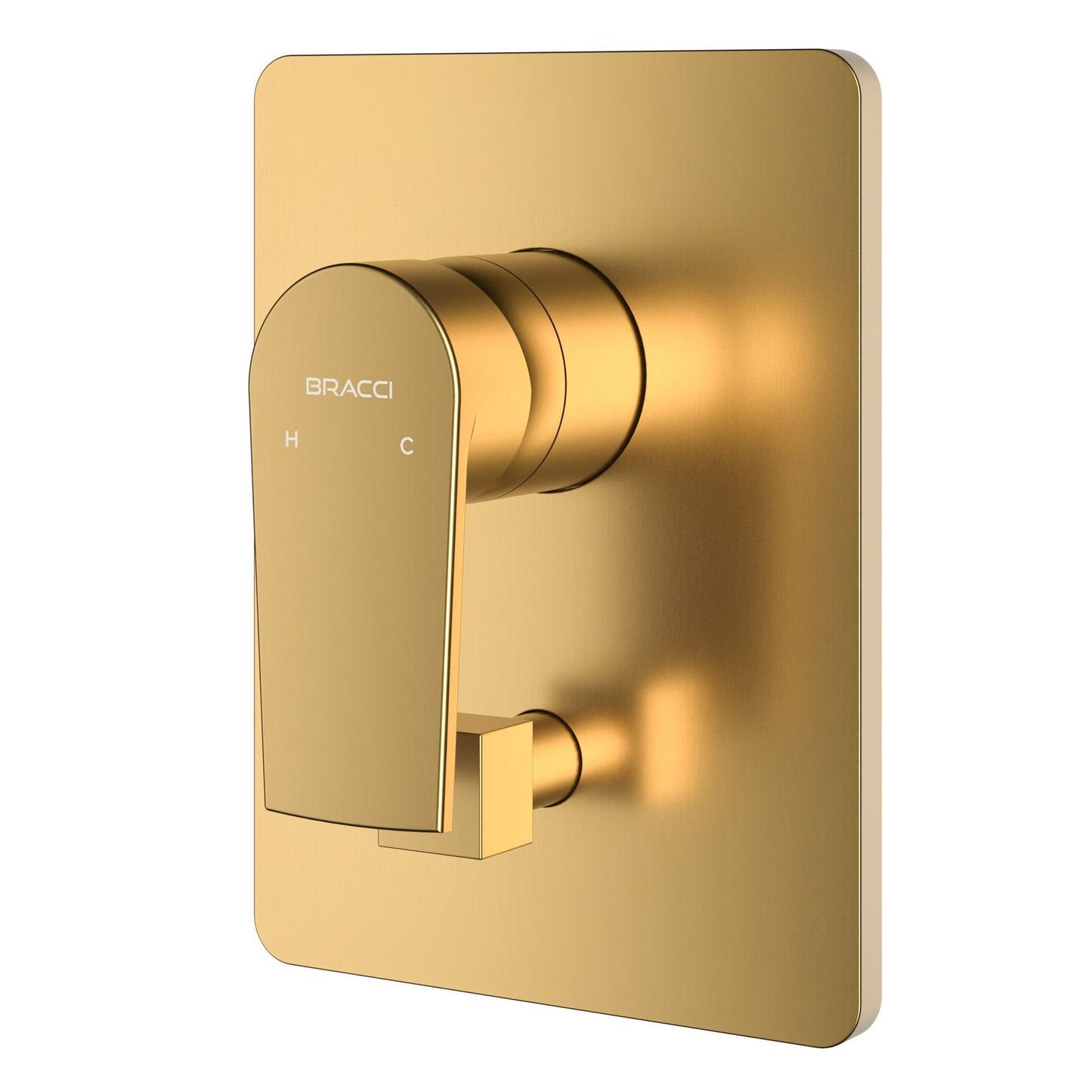 ACABAMENTO MONOCOMANDO CHUVEIRO COM DESVIADOR DOURADO ESCOVADO