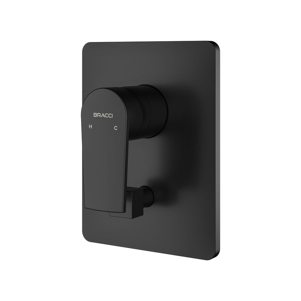 ACABAMENTO MONOCOMANDO CHUVEIRO COM DESVIADOR PRETO PVD