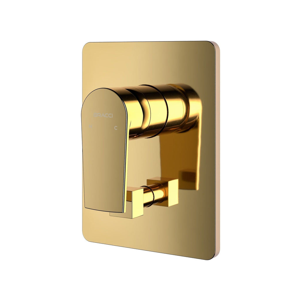 ACABAMENTO MONOCOMANDO CHUVEIRO COM DESVIADOR DOURADO NANOTECNOLOGIA