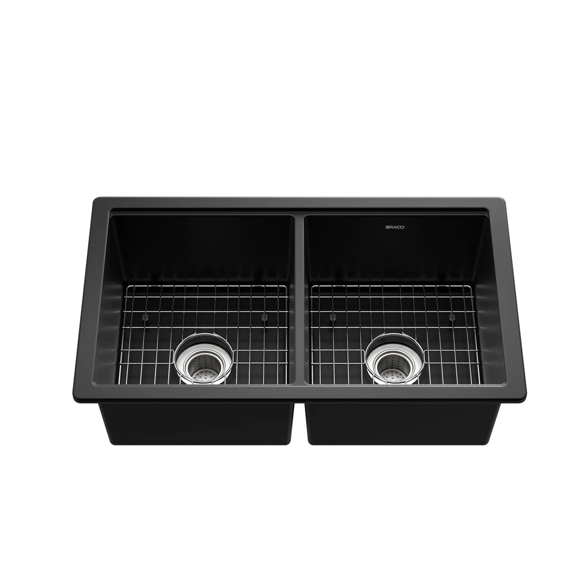 CUBA DE COZINHA DUPLA QUARTZO  79CM
