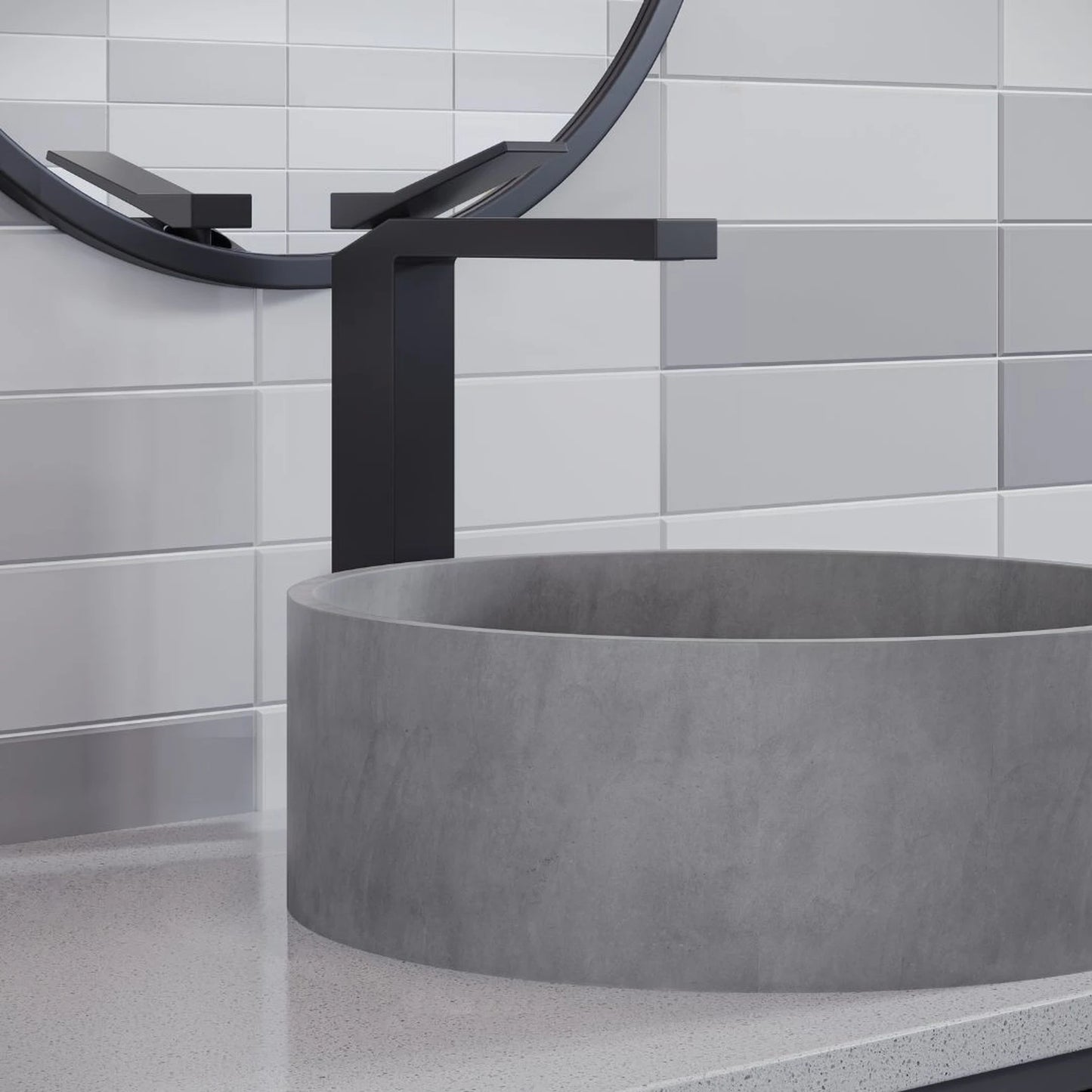 TORNEIRA MONOCOMANDO Q/F NEW VERCCI PRETO