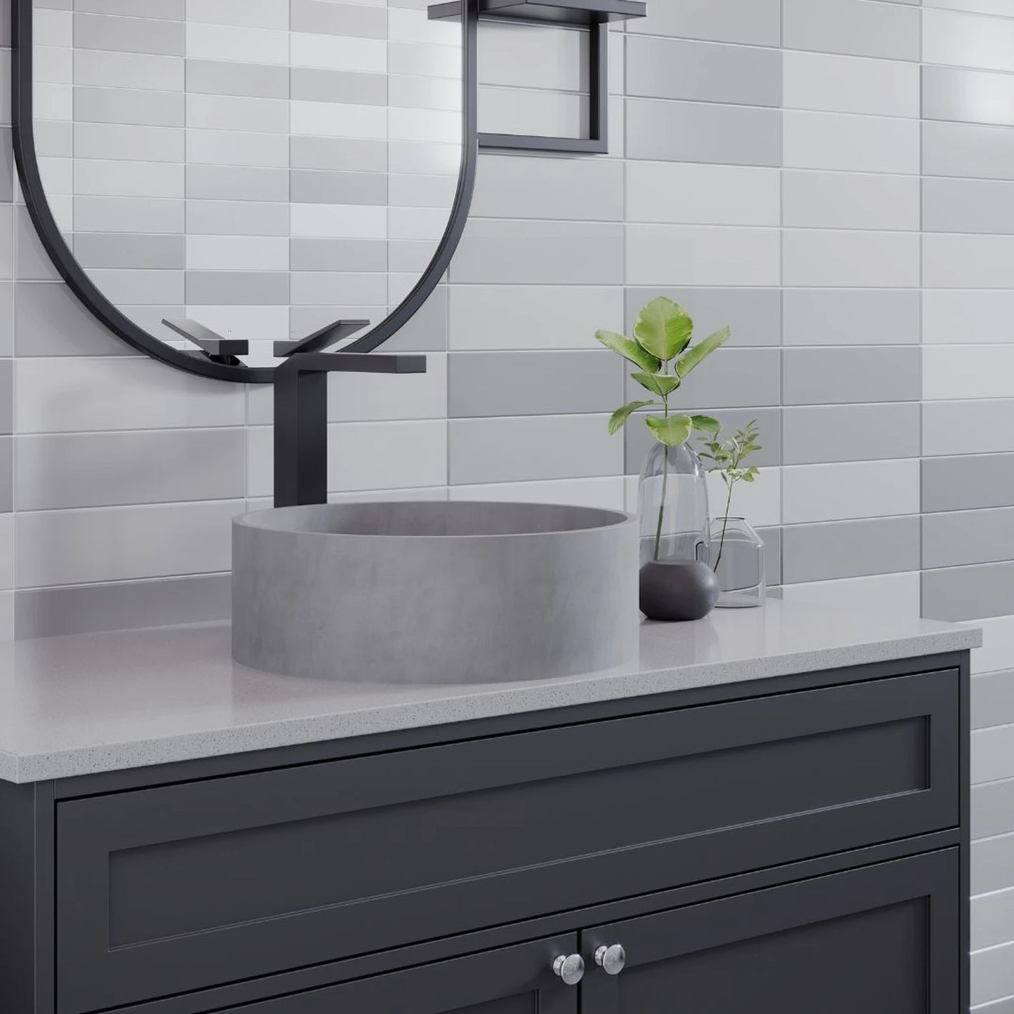 TORNEIRA MONOCOMANDO Q/F NEW VERCCI PRETO