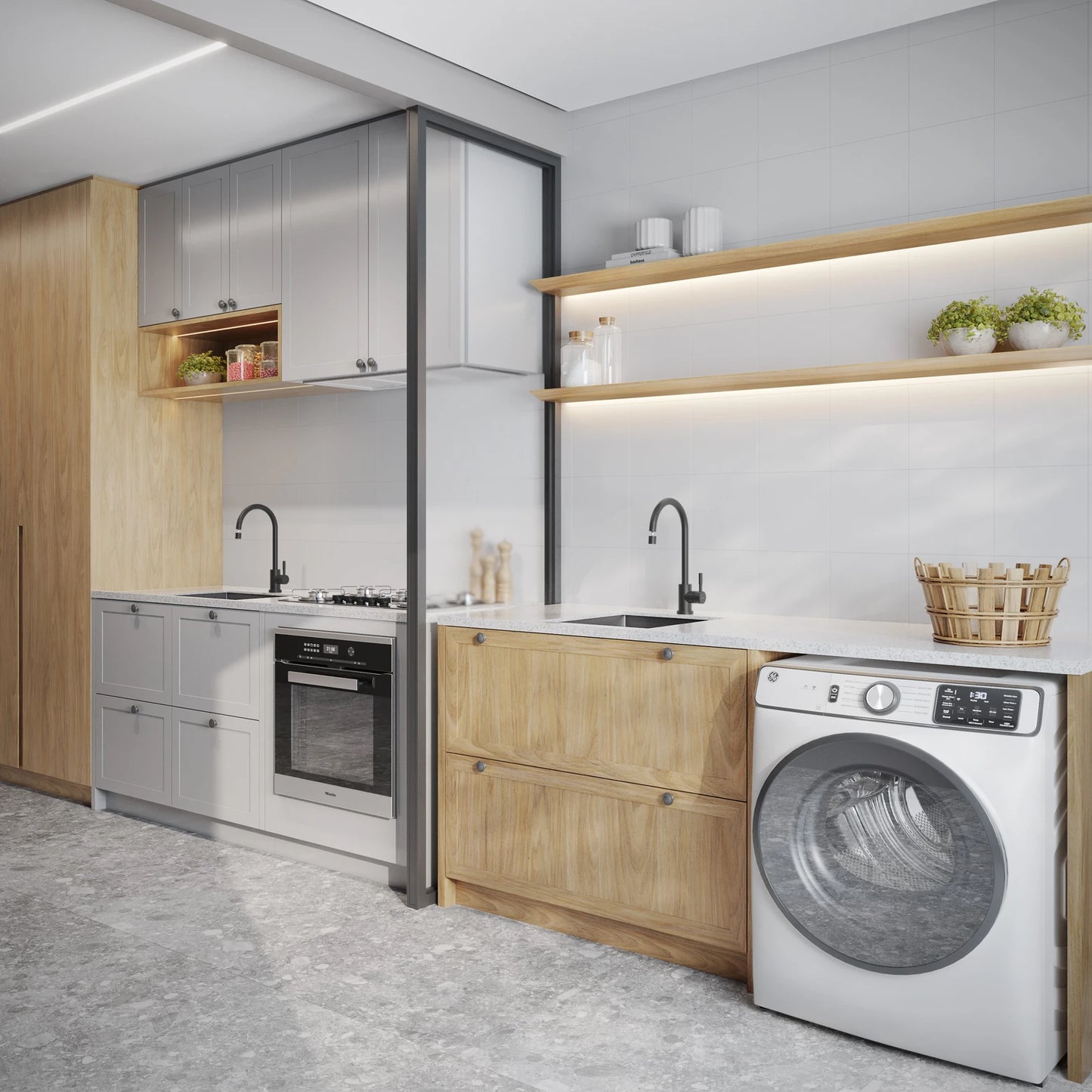 TORNEIRA MONOCOMANDO Q/F ST LOUISE BASIC PRETO