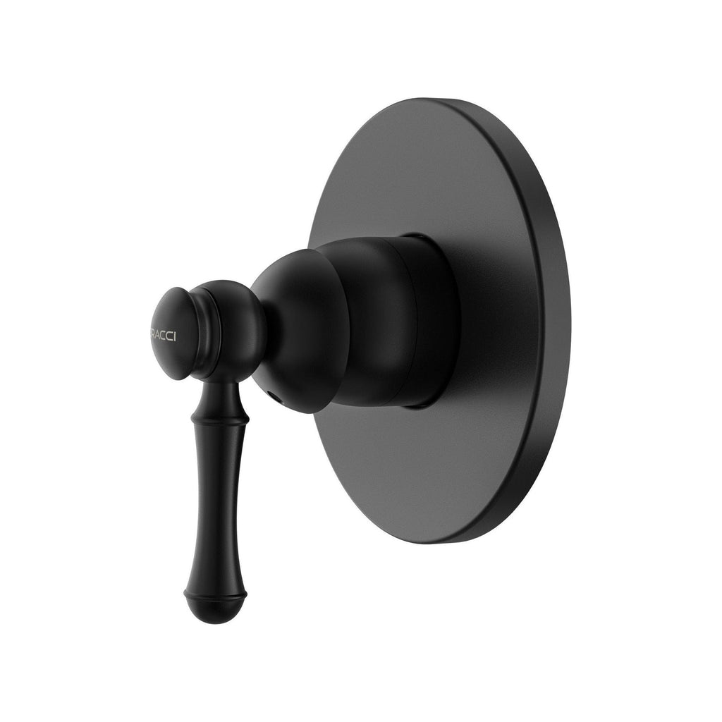 ACABAMENTO MONOCOMANDO CHUVEIRO CLÁSSICO PRETO PVD