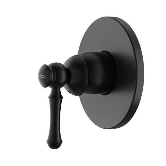 ACABAMENTO MONOCOMANDO CHUVEIRO CLÁSSICO PRETO PVD