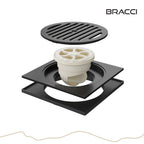 RALO PISO 15X15 PRETO FOSCO PVD