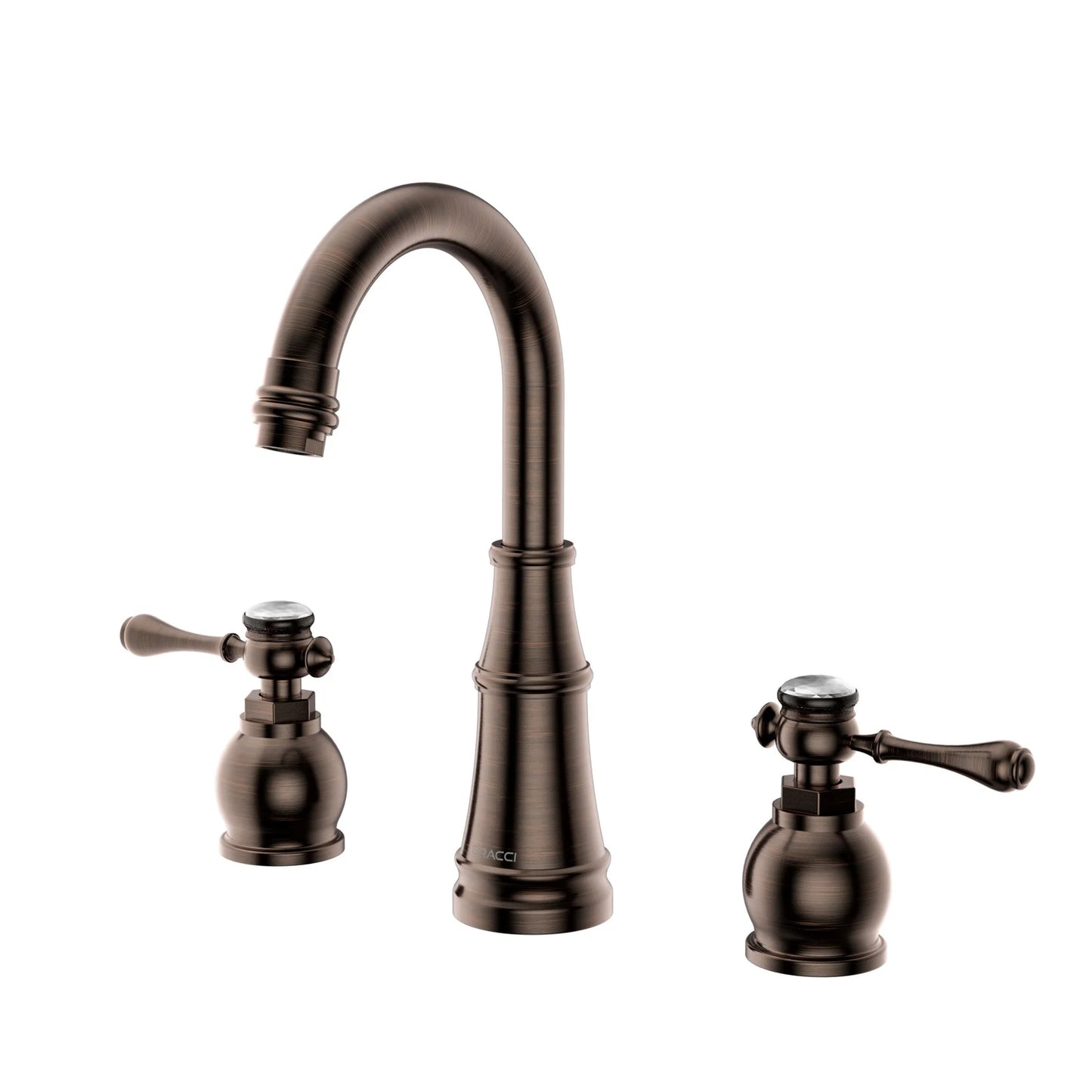 TORNEIRA DUPLO COMANDO Q/F ST CLAIRE BRONZE ESCOVADO